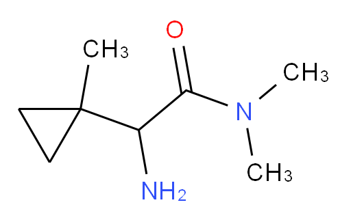 2-amino-N,N-dimethyl-2-(1-methylcyclopropyl)acetamide