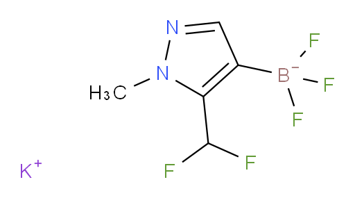 potassium [5-(difluoromethyl)-1-methyl-1H-pyrazol-4-yl]trifluoroboranuide