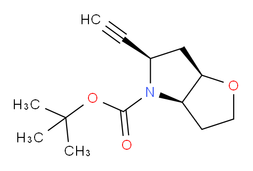 rac-tert-butyl (3aR,5R,6aR)-5-ethynyl-hexahydro-2H-furo[3,2-b]pyrrole-4-carboxylate