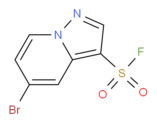 5-bromopyrazolo[1,5-a]pyridine-3-sulfonyl fluoride