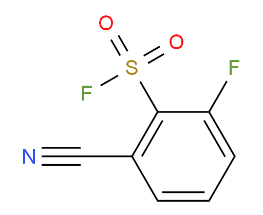 2-cyano-6-fluorobenzene-1-sulfonyl fluoride