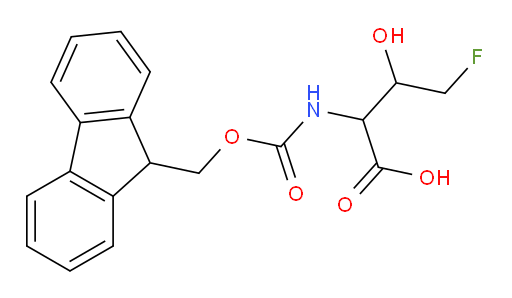 2-({[(9H-fluoren-9-yl)methoxy]carbonyl}amino)-4-fluoro-3-hydroxybutanoic acid