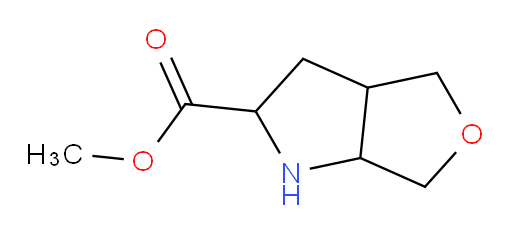 methyl hexahydro-1H-furo[3,4-b]pyrrole-2-carboxylate