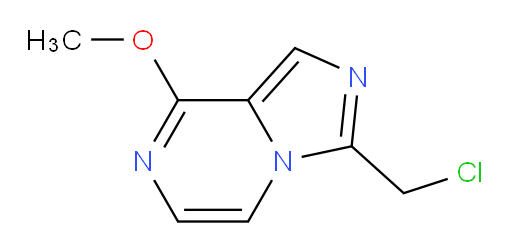 3-(chloromethyl)-8-methoxyimidazo[1,5-a]pyrazine