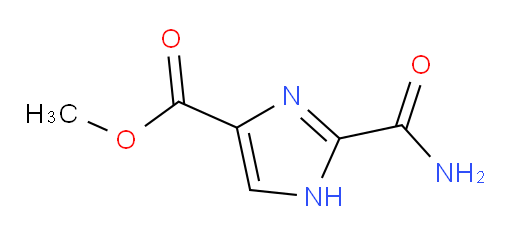 methyl 2-carbamoyl-1H-imidazole-4-carboxylate