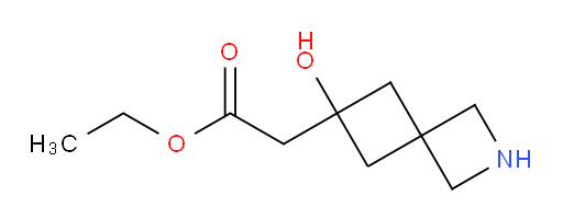 ethyl 2-{6-hydroxy-2-azaspiro[3.3]heptan-6-yl}acetate