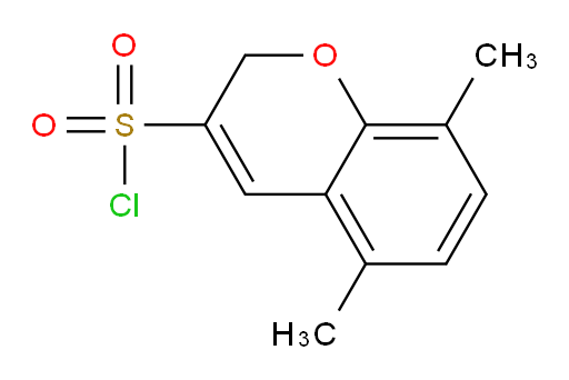 5,8-dimethyl-2H-chromene-3-sulfonyl chloride