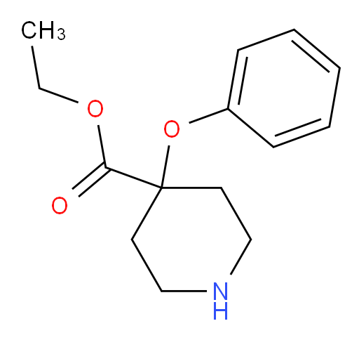 ethyl 4-phenoxypiperidine-4-carboxylate