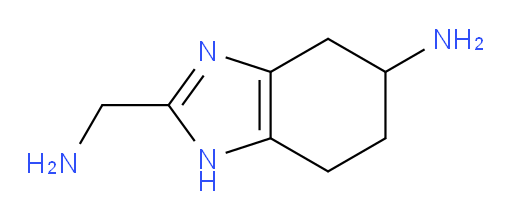 2-(aminomethyl)-4,5,6,7-tetrahydro-1H-1,3-benzodiazol-5-amine