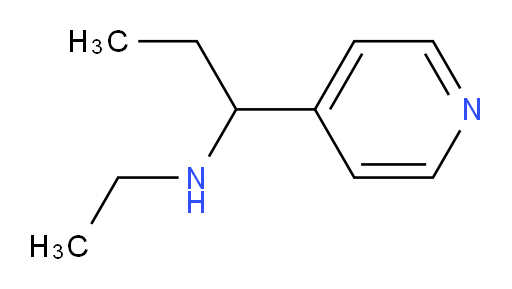 ethyl[1-(pyridin-4-yl)propyl]amine
