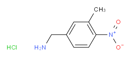 (3-methyl-4-nitrophenyl)methanamine hydrochloride