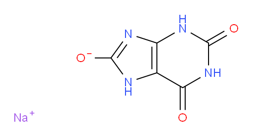 sodium 2,6-dioxo-2,3,6,7-tetrahydro-1H-purin-8-olate