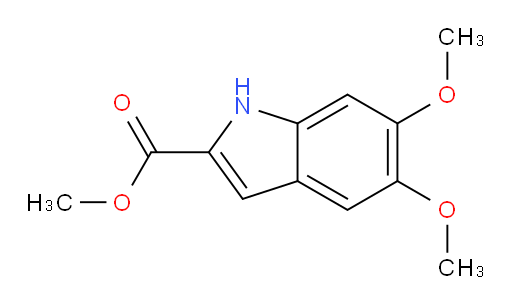 methyl 5,6-dimethoxy-1H-indole-2-carboxylate
