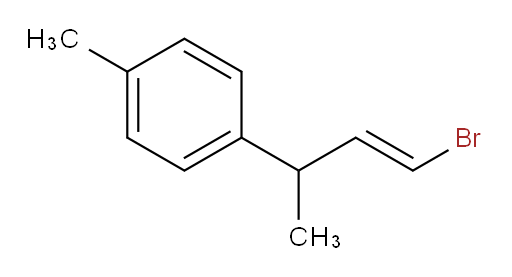 1-(4-bromobut-3-en-2-yl)-4-methylbenzene