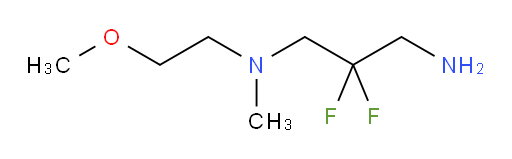 (3-amino-2,2-difluoropropyl)(2-methoxyethyl)methylamine