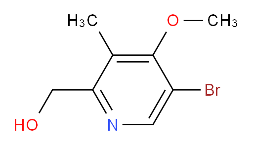 (5-bromo-4-methoxy-3-methylpyridin-2-yl)methanol