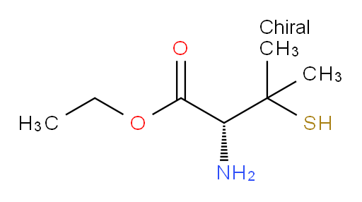 ethyl (2R)-2-amino-3-methyl-3-sulfanylbutanoate