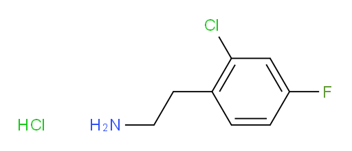 2-(2-chloro-4-fluorophenyl)ethan-1-amine hydrochloride