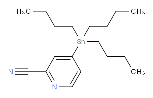 4-(tributylstannyl)pyridine-2-carbonitrile