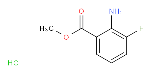 methyl 2-amino-3-fluorobenzoate hydrochloride