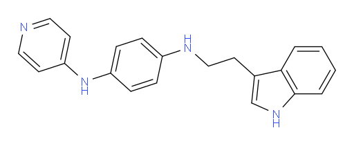 N1-[2-(1H-indol-3-yl)ethyl]-N4-(pyridin-4-yl)benzene-1,4-diamine