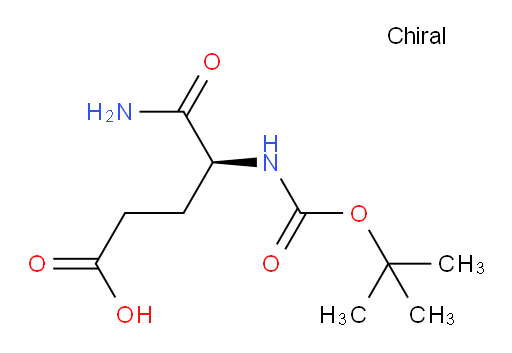 (4S)-4-{[(tert-butoxy)carbonyl]amino}-4-carbamoylbutanoic acid
