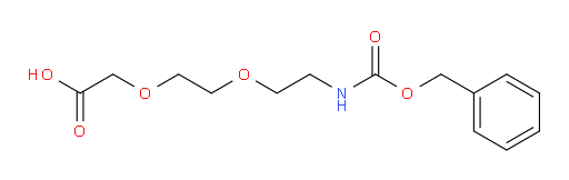 2-[2-(2-{[(benzyloxy)carbonyl]amino}ethoxy)ethoxy]acetic acid