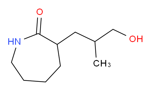 3-(3-hydroxy-2-methylpropyl)azepan-2-one