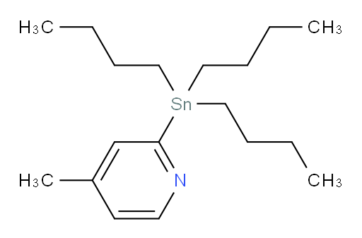 4-methyl-2-(tributylstannyl)pyridine