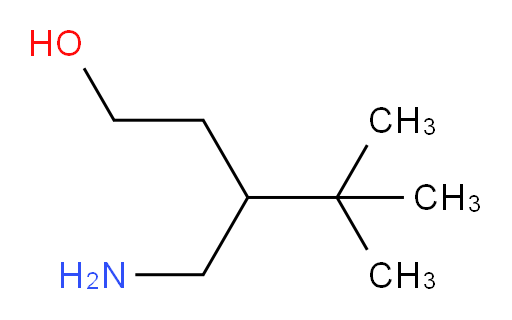 3-(aminomethyl)-4,4-dimethylpentan-1-ol