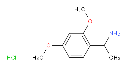 1-(2,4-dimethoxyphenyl)ethan-1-amine hydrochloride