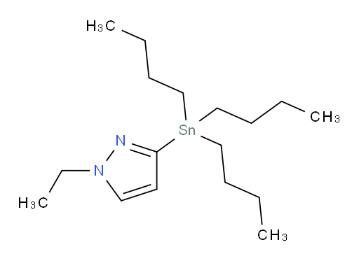 1-ethyl-3-(tributylstannyl)-1H-pyrazole
