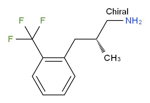 (2R)-2-methyl-3-[2-(trifluoromethyl)phenyl]propan-1-amine
