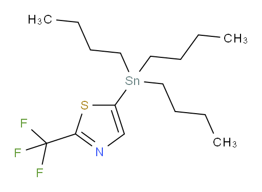 5-(tributylstannyl)-2-(trifluoromethyl)-1,3-thiazole