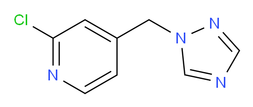 2-chloro-4-[(1H-1,2,4-triazol-1-yl)methyl]pyridine