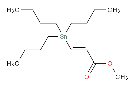 methyl (2E)-3-(tributylstannyl)prop-2-enoate