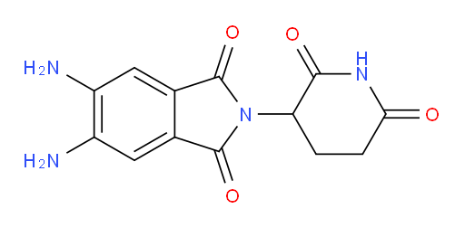5,6-diamino-2-(2,6-dioxopiperidin-3-yl)-2,3-dihydro-1H-isoindole-1,3-dione
