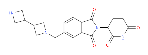 5-({[3,3'-biazetidin]-1-yl}methyl)-2-(2,6-dioxopiperidin-3-yl)-2,3-dihydro-1H-isoindole-1,3-dione