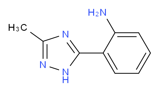 2-(3-methyl-1H-1,2,4-triazol-5-yl)aniline