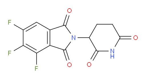 2-(2,6-dioxopiperidin-3-yl)-4,5,6-trifluoro-2,3-dihydro-1H-isoindole-1,3-dione