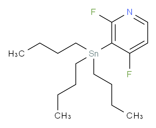 2,4-difluoro-3-(tributylstannyl)pyridine