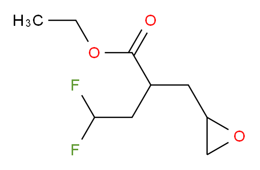 ethyl 4,4-difluoro-2-(oxiran-2-ylmethyl)butanoate