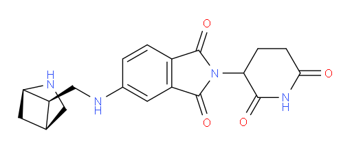 rac-5-({[(1R,4S,5R)-2-azabicyclo[2.1.1]hexan-5-yl]methyl}amino)-2-(2,6-dioxopiperidin-3-yl)-2,3-dihydro-1H-isoindole-1,3-dione