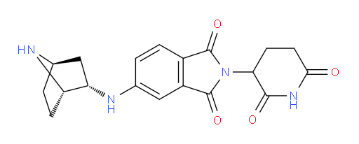 rac-5-{[(1R,2R,4S)-7-azabicyclo[2.2.1]heptan-2-yl]amino}-2-(2,6-dioxopiperidin-3-yl)-2,3-dihydro-1H-isoindole-1,3-dione