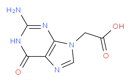 2-(2-amino-6-oxo-6,9-dihydro-1H-purin-9-yl)acetic acid