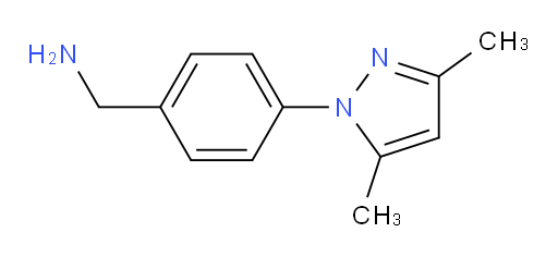 [4-(3,5-dimethyl-1H-pyrazol-1-yl)phenyl]methanamine