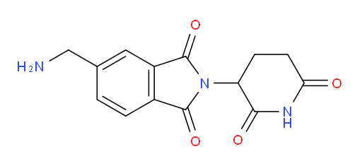 5-(aminomethyl)-2-(2,6-dioxopiperidin-3-yl)-2,3-dihydro-1H-isoindole-1,3-dione