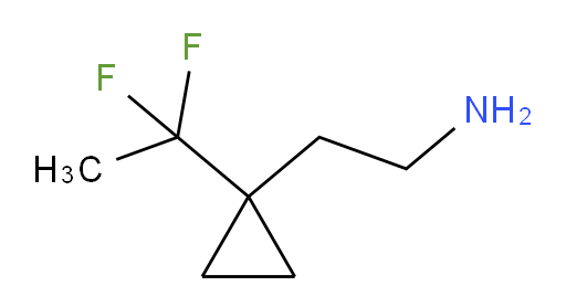 2-[1-(1,1-difluoroethyl)cyclopropyl]ethan-1-amine