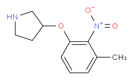3-(3-methyl-2-nitrophenoxy)pyrrolidine