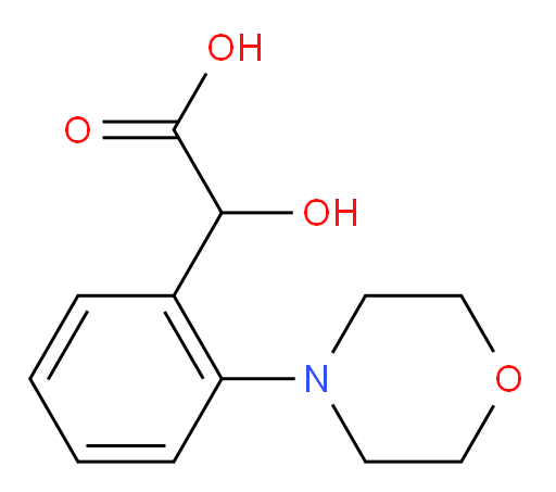 2-hydroxy-2-[2-(morpholin-4-yl)phenyl]acetic acid